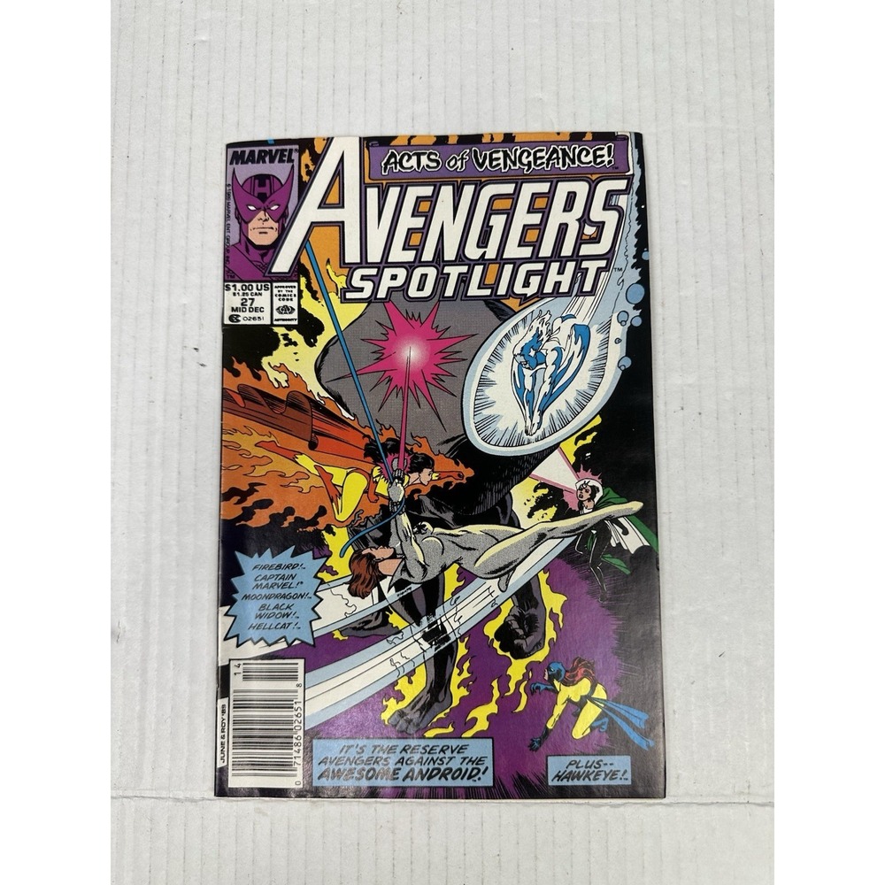 Avengers Spotlight - Marvel Comic Book Firebird, Moondragon, Black Widow